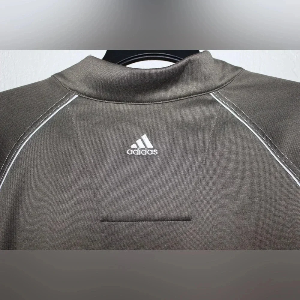 adidas jacket brown